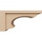 Ekena Millwork 9"W x 18"D x 9"H Wide Emerson Rough Cedar Woodgrain TimberThane Corbel, Primed Tan CORUR09X18X09EMRRCPR - alternate 4